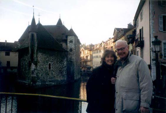 John and Susan in Annecy